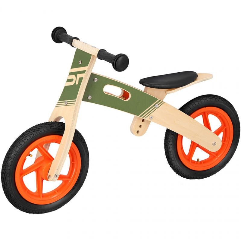 Balansa velosipēds Spokey Woo Ride Duo 940905, zaļš/oranžs цена и информация | Balansa velosipēdi | 220.lv