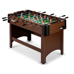 Galda futbols, 119x61x79 cm., tumši brūns цена и информация | Настольный футбол | 220.lv