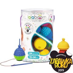 Sensoro bumbu komplekts - Trefl Lalaboom, 24 elementi cena un informācija | Rotaļlietas zīdaiņiem | 220.lv
