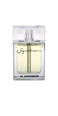 Tualetes ūdens Al Haramain Signature Silver EDT sievietēm/vīriešiem 100 ml cena un informācija | Sieviešu smaržas | 220.lv