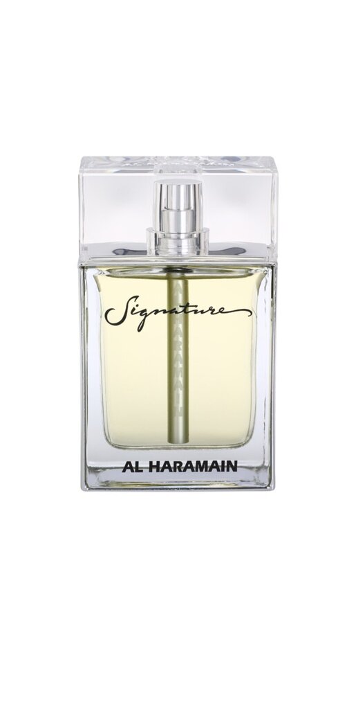 Tualetes ūdens Al Haramain Signature Silver EDT sievietēm/vīriešiem 100 ml cena un informācija | Sieviešu smaržas | 220.lv