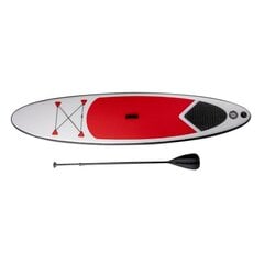 Надувная Sup доска с веслом, 305 см, белый/красный цвет цена и информация | SUP доски, водные лыжи, водные аттракционы | 220.lv