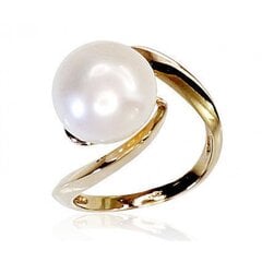 Zelta gredzens ar pērlēm "Galoss XIII" no 585 proves dzeltenā zelta 4752263017849 cena un informācija | Gredzeni | 220.lv
