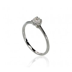 Золотое кольцо для женщин Diamond Sky Solitaire VI 475226301836 цена и информация | Кольца | 220.lv