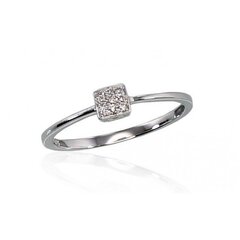 Золотое кольцо для женщин Diamond Sky Solitaire V 4752263018402 цена и информация | Кольца | 220.lv