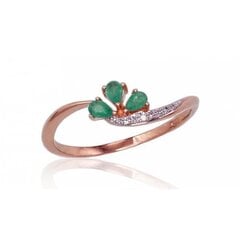 Золотое кольцо для женщин Diamond Sky Imperial Crown V 4752263019959 цена и информация | Кольца | 220.lv