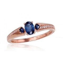 Золотое кольцо для женщин Diamond Sky Misa II 4752263020078 цена и информация | Кольца | 220.lv