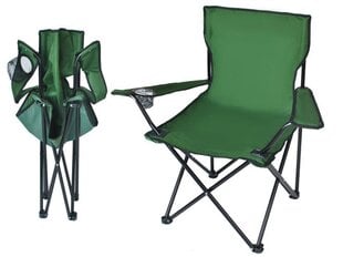 Makšķerēšanas krēsls, zaļš, K8003 cena un informācija | Tūrisma mēbeles | 220.lv