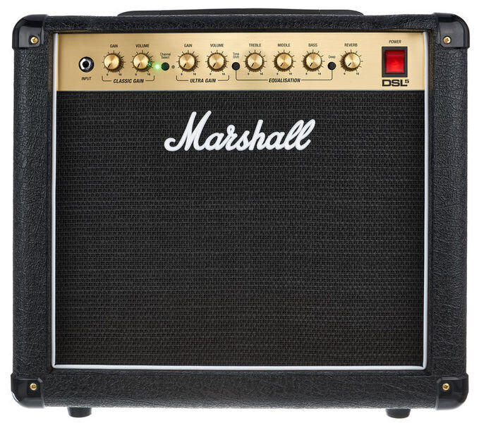 Ģitāras kubs Marshall DSL-5 CR cena un informācija | Mūzikas instrumentu piederumi | 220.lv