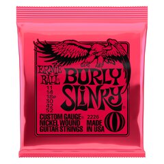 Струны для электронной гитары Ernie Ball Burly Slinky 11-52 цена и информация | Принадлежности для музыкальных инструментов | 220.lv