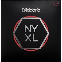 Stīgas elektriskajai ģitārai D'Addario NYXL1052 cena un informācija | Mūzikas instrumentu piederumi | 220.lv