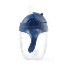 Чашка с защитой от проливания BabyOno, синяя, 240 мл, 1464/02 цена и информация | Бутылочки и аксессуары | 220.lv