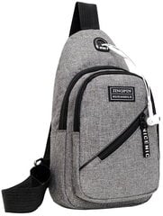 Маленький мужской рюкзак T109, серый цена и информация | Мужские сумки | 220.lv