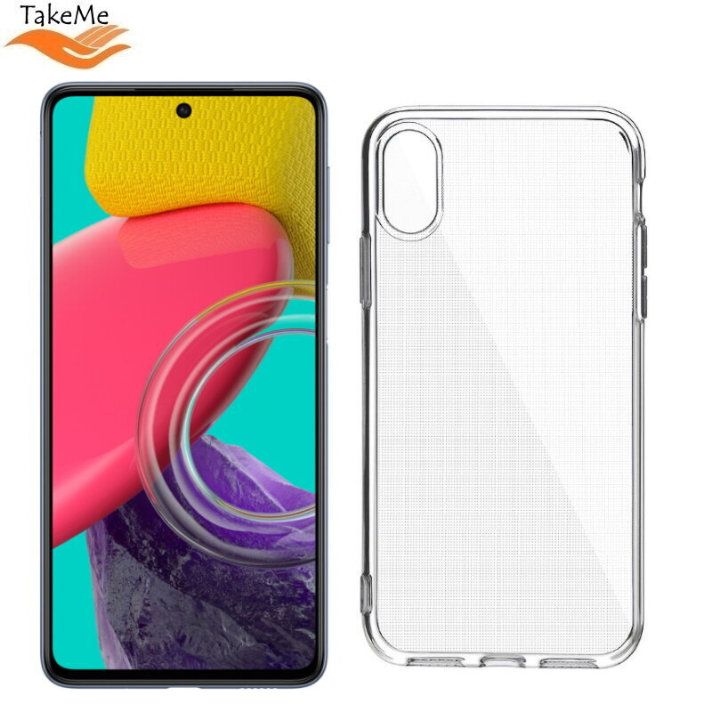 TakeMe Perfect Clear 2mm Caurspīdīgs aizmugures maks priekš Samsung Galaxy M53 5G (M536B) цена и информация | Telefonu vāciņi, maciņi | 220.lv