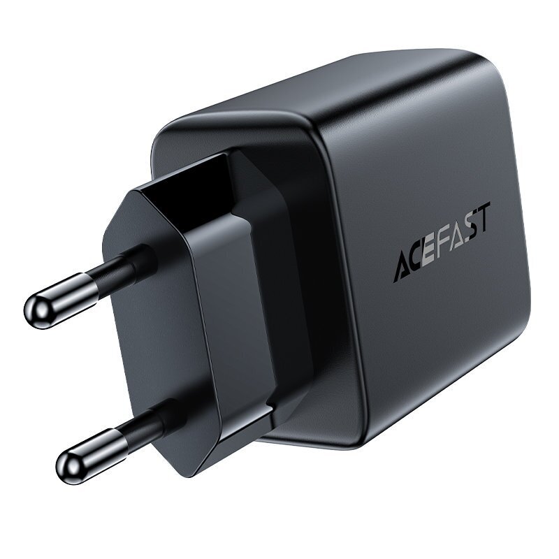 Acefast charger 2x USB 18W QC 3.0, AFC, FCP black (A33 black) cena un informācija | Lādētāji un adapteri | 220.lv