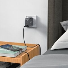 Acefast A29 PD50W GaN (USB-C + USB-C) зарядное устройство цена и информация | Зарядные устройства для телефонов | 220.lv