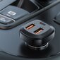 Acefast car charger 66W 2x USB / USB Type C, PPS, Power Delivery, Quick Charge 4.0, AFC, FCP, SCP black (B9) cena un informācija | Lādētāji un adapteri | 220.lv