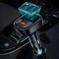 Acefast car charger 101W 2x USB Type C / USB, PPS, Power Delivery, Quick Charge 4.0, AFC, FCP black (B5) cena un informācija | Lādētāji un adapteri | 220.lv