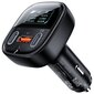 Acefast car charger 101W 2x USB Type C / USB, PPS, Power Delivery, Quick Charge 4.0, AFC, FCP black (B5) цена и информация | Lādētāji un adapteri | 220.lv