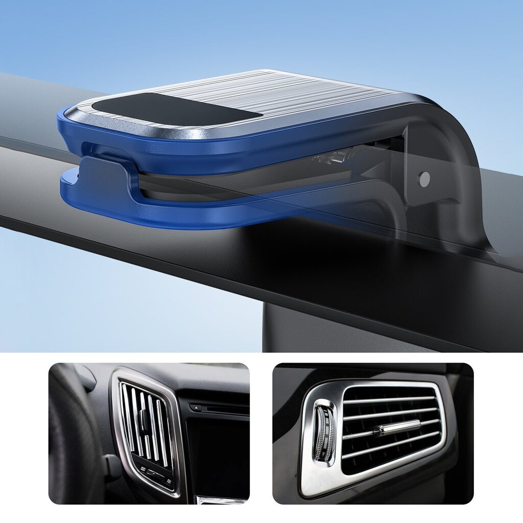 Acefast Magnetic Car Phone Holder for Ventilation Grille Gray (D16 gray) cena un informācija | Auto turētāji | 220.lv