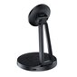 Acefast Qi Wireless Charger 15W for iPhone (with MagSafe) and Apple AirPods Stand Holder Magnetic Holder Black (E8 black) cena un informācija | Lādētāji un adapteri | 220.lv