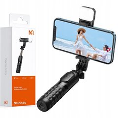 Pašportretu nūjiņa telefonam Mcdodo Tripod Bluetooth statīvs SS-1781 melns cena un informācija | Selfie Sticks | 220.lv