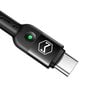 Mcdodo Omega tālruņa kabelis Spring Fast LED USB Type-C PD 1,8 m melns cena un informācija | Savienotājkabeļi | 220.lv