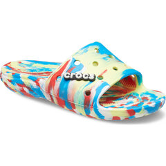 Женские тапочки Crocs™ Classic Marbled Slide 200258 цена и информация | Шлепанцы, тапочки для женщин | 220.lv