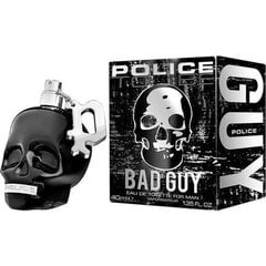 Tualetes ūdens Police To Be Bad Guy For Man EDT vīriešiem, 40ml цена и информация | Мужские духи | 220.lv