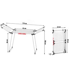 Сушилка для белья, 19 м. цена и информация | Сушка белья | 220.lv