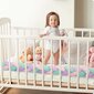 Bērnu gultiņas aizsardzība - bize, 3m piparmētra, rozā un violeta cena un informācija | Bērnu drošības preces | 220.lv