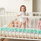 Aizsargpolsterējums bērnu gultiņas malām, 3m piparmētra cena un informācija | Bērnu gultas veļa | 220.lv