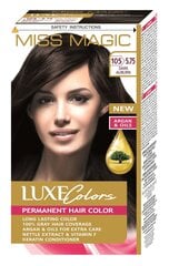 Noturīga matu krāsa Miss Magic Luxe Colors 5.75 Dark Auburn, 93 ml cena un informācija | Matu krāsas | 220.lv