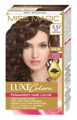 Стойкая краска для волос Miss Magic Luxe Colors 5.57, Milk Chocolate, 93 мл цена и информация | Краска для волос | 220.lv