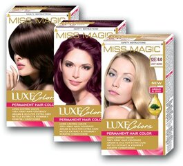 Noturīga matu krāsa Miss Magic Luxe Colors 4.5 Dark Mahogony, 93 ml цена и информация | Краска для волос | 220.lv