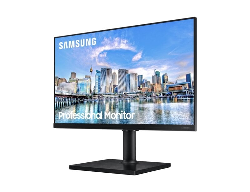 LCD Monitor|SAMSUNG|F24T450FZU|24"|Business|Panel IPS|1920x1080|16:9|75Hz|5 ms|Speakers|Swivel|Pivot|Height adjustable|Tilt|Colour Black|LF24T450FZUXE цена и информация | Monitori | 220.lv