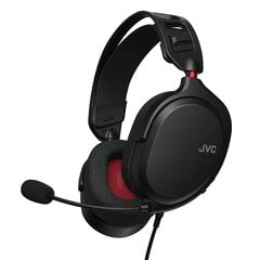 Проводные игровые наушники JVC GG-01BQ, черные цена и информация | Наушники | 220.lv