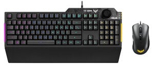 ASUS TUFGaming Combo K1&M3 Czarny цена и информация | Клавиатуры | 220.lv