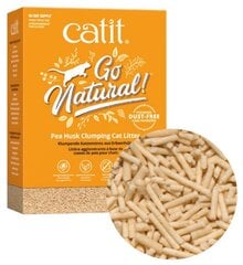 Catit Go Natural Tofu растительный сжимающийся наполнитель с ароматом ванили, 14 л цена и информация | Наполнители для туалета | 220.lv