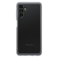 Samsung Soft Clear Cover izturīgs korpuss ar gela rāmi un pastiprinātu aizmuguri Samsung Galaxy A13 5G melns (EF-QA136TBEGWW) cena un informācija | Telefonu vāciņi, maciņi | 220.lv