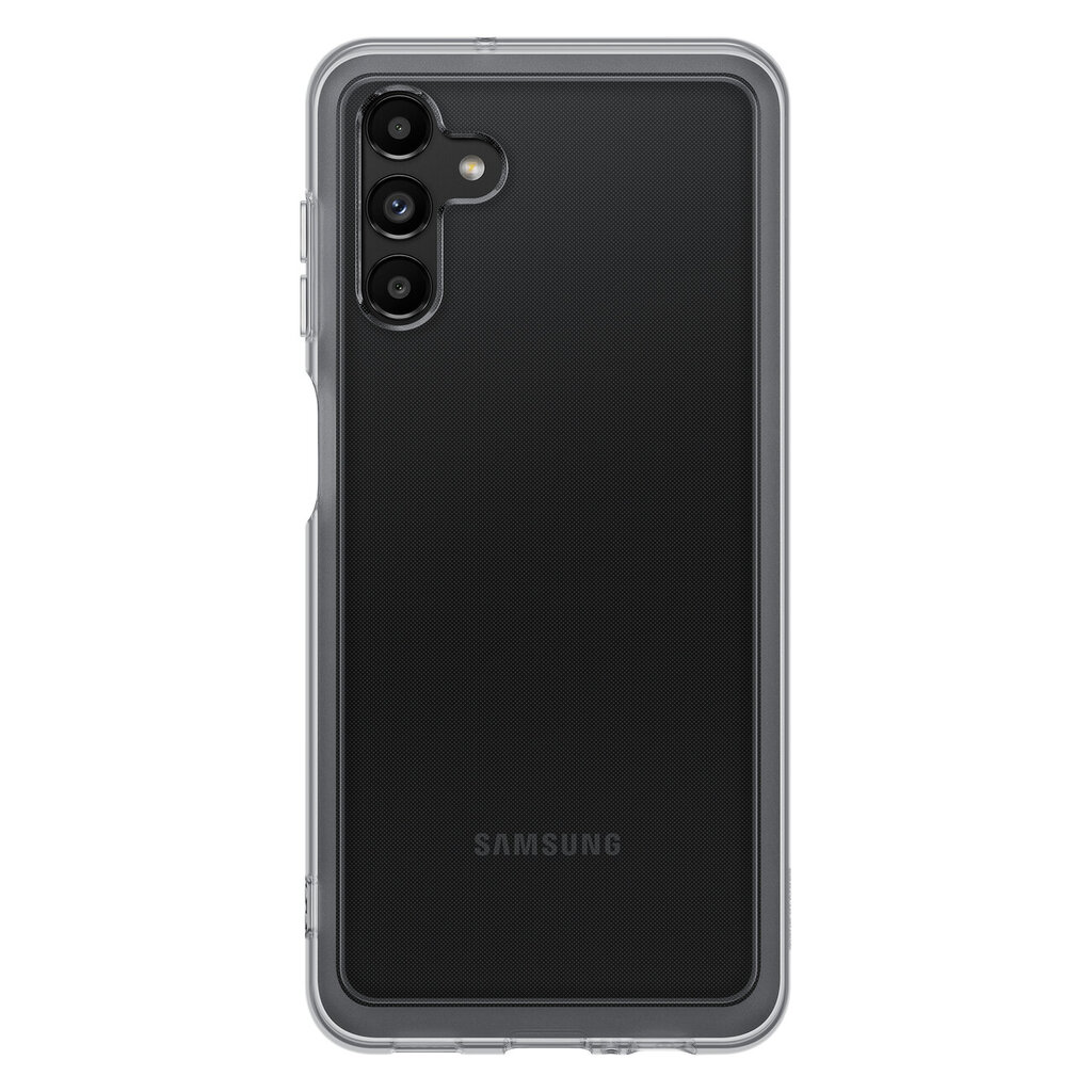 Samsung Soft Clear Cover izturīgs korpuss ar gela rāmi un pastiprinātu aizmuguri Samsung Galaxy A13 5G melns (EF-QA136TBEGWW) цена и информация | Telefonu vāciņi, maciņi | 220.lv