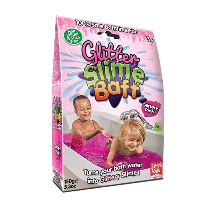 Zimpli Kids Slime Baff Rozās krāsas pulveris ar spīdumiņiem Vannas Glumekļa veidotājs berniem no 3 + gadiem (Iep. 150gr) cena un informācija | Ūdens, smilšu un pludmales rotaļlietas | 220.lv