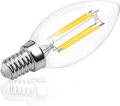LED svece C35 5W E14, komplektā 3 gab cena un informācija | Iebūvējamās lampas, LED paneļi | 220.lv