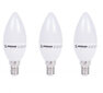 LED svece C35 5W E14 cena un informācija | Iebūvējamās lampas, LED paneļi | 220.lv