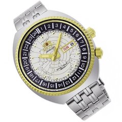 Vīriešu pulkstenis Orient Worldtimer Automatic RA-AA0E01S19B цена и информация | Мужские часы | 220.lv