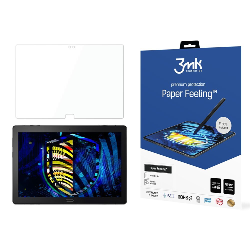 Lenovo Tab P10 - 3mk Paper Feeling™ 11'' screen protector cena un informācija | Citi aksesuāri planšetēm un e-grāmatām | 220.lv