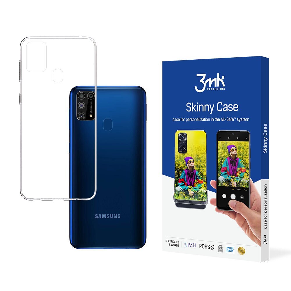 Чехол 3mk Skinny Case для Samsung Galaxy M31/M31 Prime цена | 220.lv