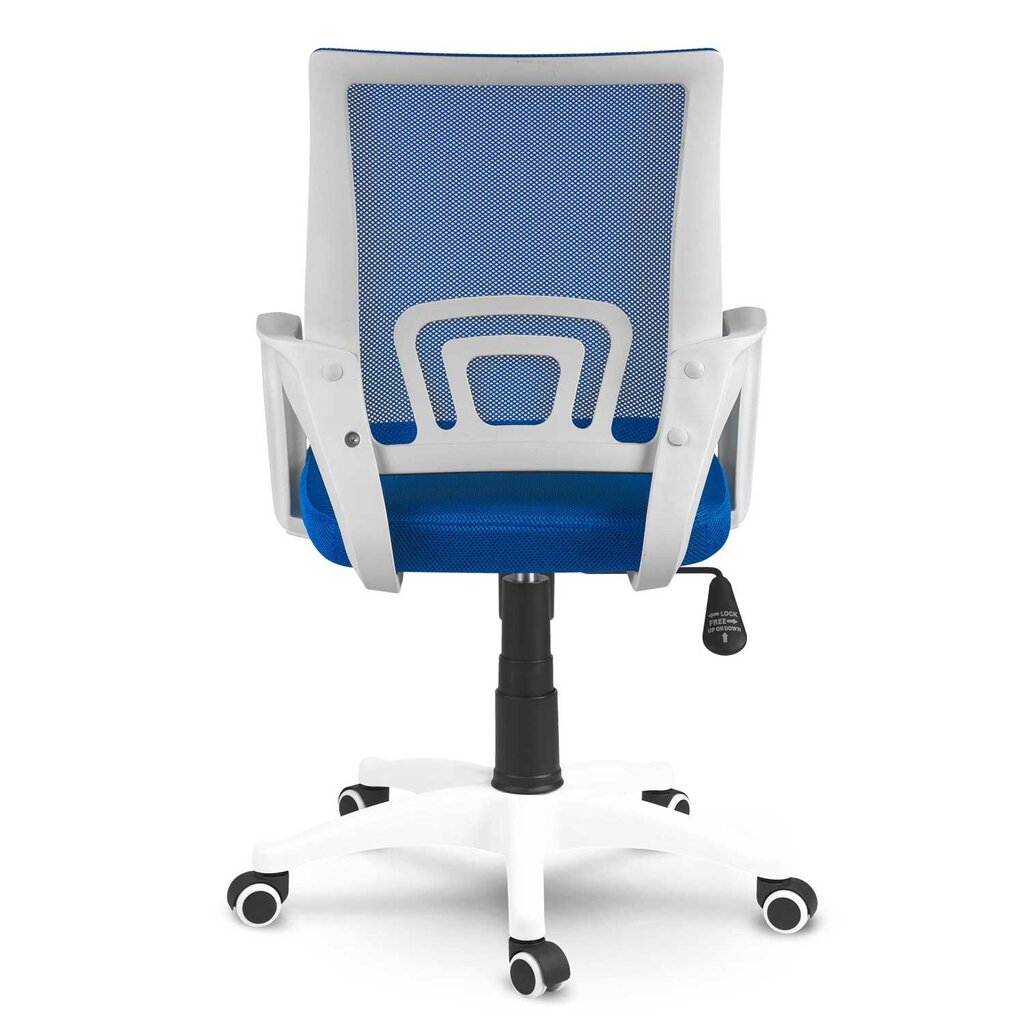 Biroja krēsls ar mikro sietu zils цена и информация | Biroja krēsli | 220.lv
