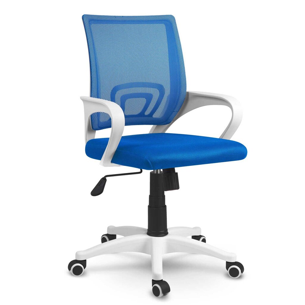 Biroja krēsls ar mikro sietu zils цена и информация | Biroja krēsli | 220.lv