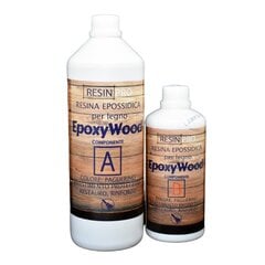 Epoksīda sveķi Epoxy Wood 1.5 kg cena un informācija | Rotu veidošana, pērļošana | 220.lv